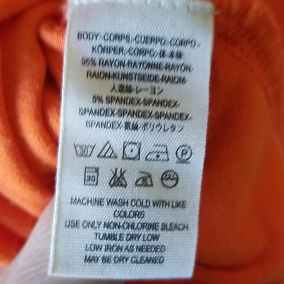 NWT Free People Vermillion Flame tank top medium - Picture 5 of 6